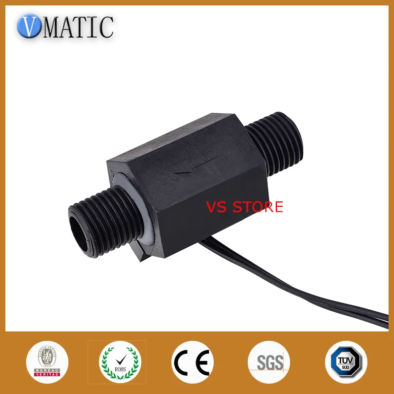 

Free Shipping VC2253-G1-4 Urinal Flush Valve Plastic Hall Level Meter 1/4 Pipe Electronic Water Flow Switch Pump Flow Switch