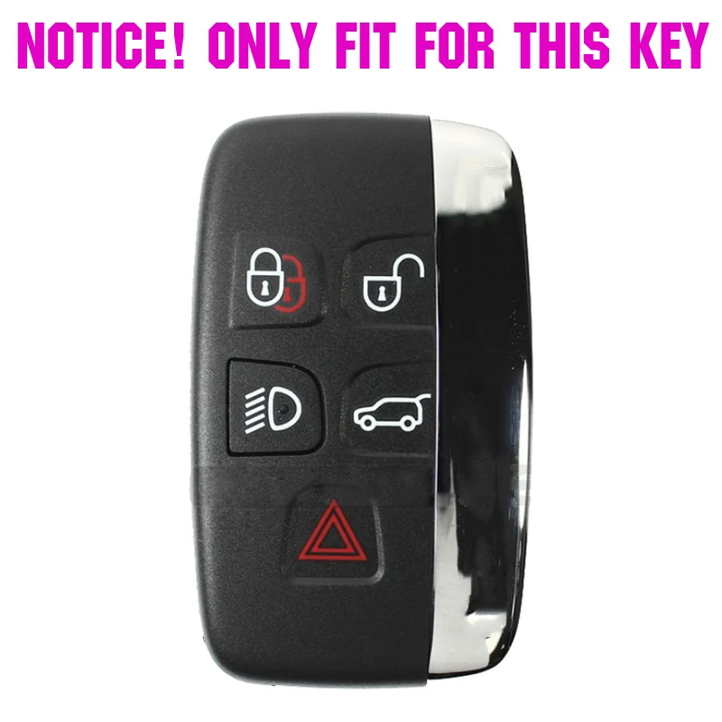 AX 5 Button Silicone  For Land Rover Range Rover Sport Vogue Evoque Discovery 4 Car Remote Key Fob Shell Cover Case