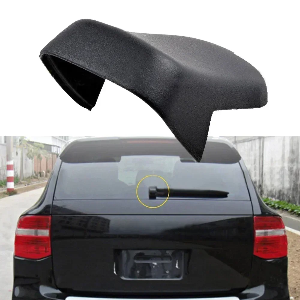 

1 Pc Car Rear Wiper Arm Hatch Release Switch Cap Black Cover For Porsche 2002 -2010 Wear Parts Wind Screen Wiper Tool