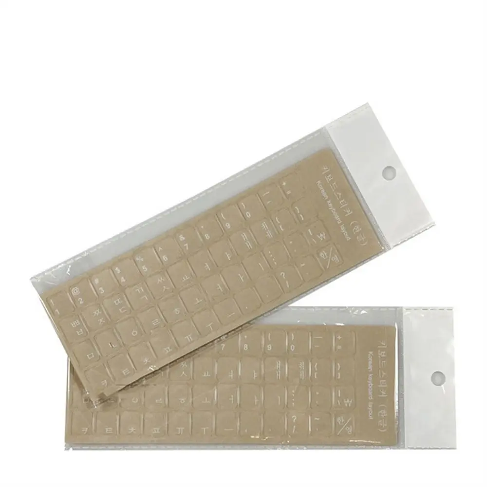 Russian Film Hebrew English Computer Keyboard Cover Language Alphabet Sticker Keyboard Letter Sticker Keyboard Stickers