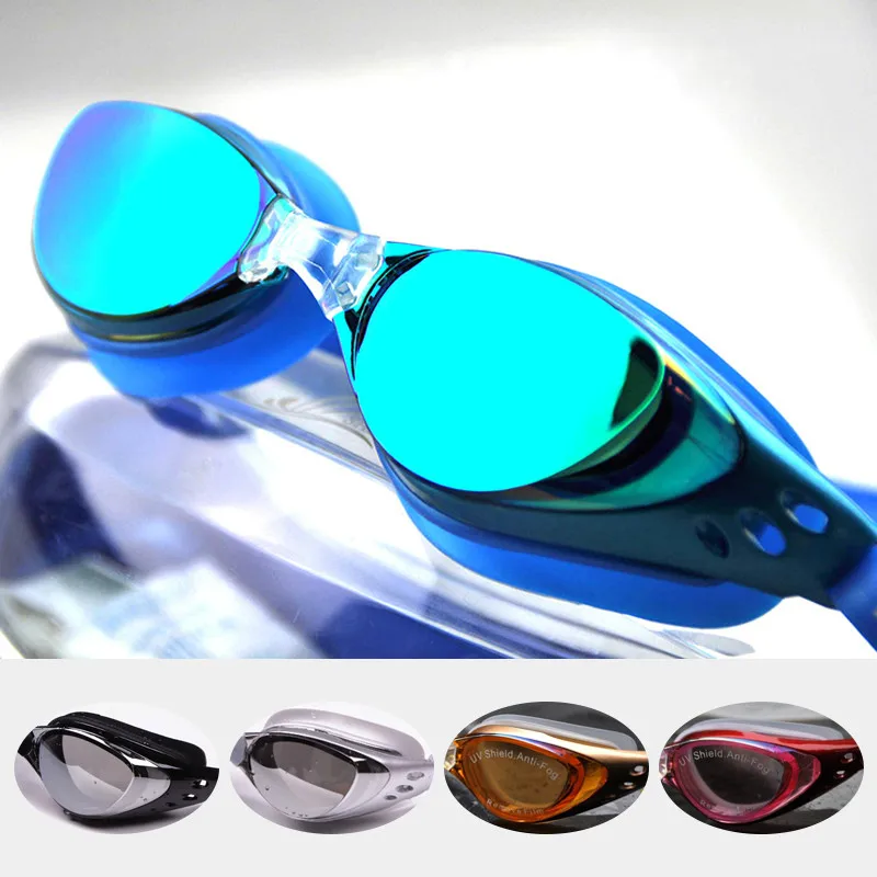 Men Women New Swimming Glasses Myopia Anti Fog Professional Silicone Waterproof Pool Beach Swim Eyewear Diopter Swimming Goggles