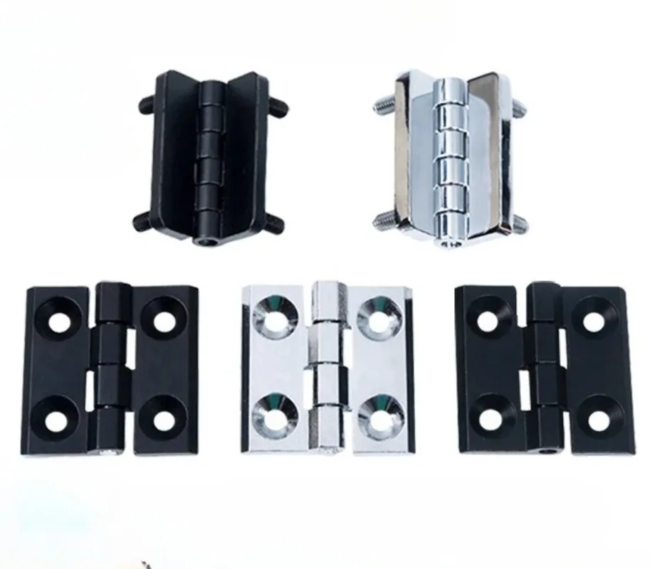 Heavy Duty Thickened Chrome Zinc Alloy Hinge Aluminum Distribution Box Electrical Cabinet Door Hinge Machine Industrial  Hinge