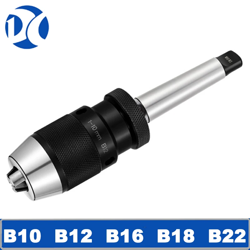 Imagem -02 - Mandril de Broca de Aperto do Auto Mandril de Broca Morse Máquina do Torno do Cnc B10 B12 B16 B18 B22 Mt1 Mt2 Mt3 Mt4 c6 c8 C12 C16 C20 r8