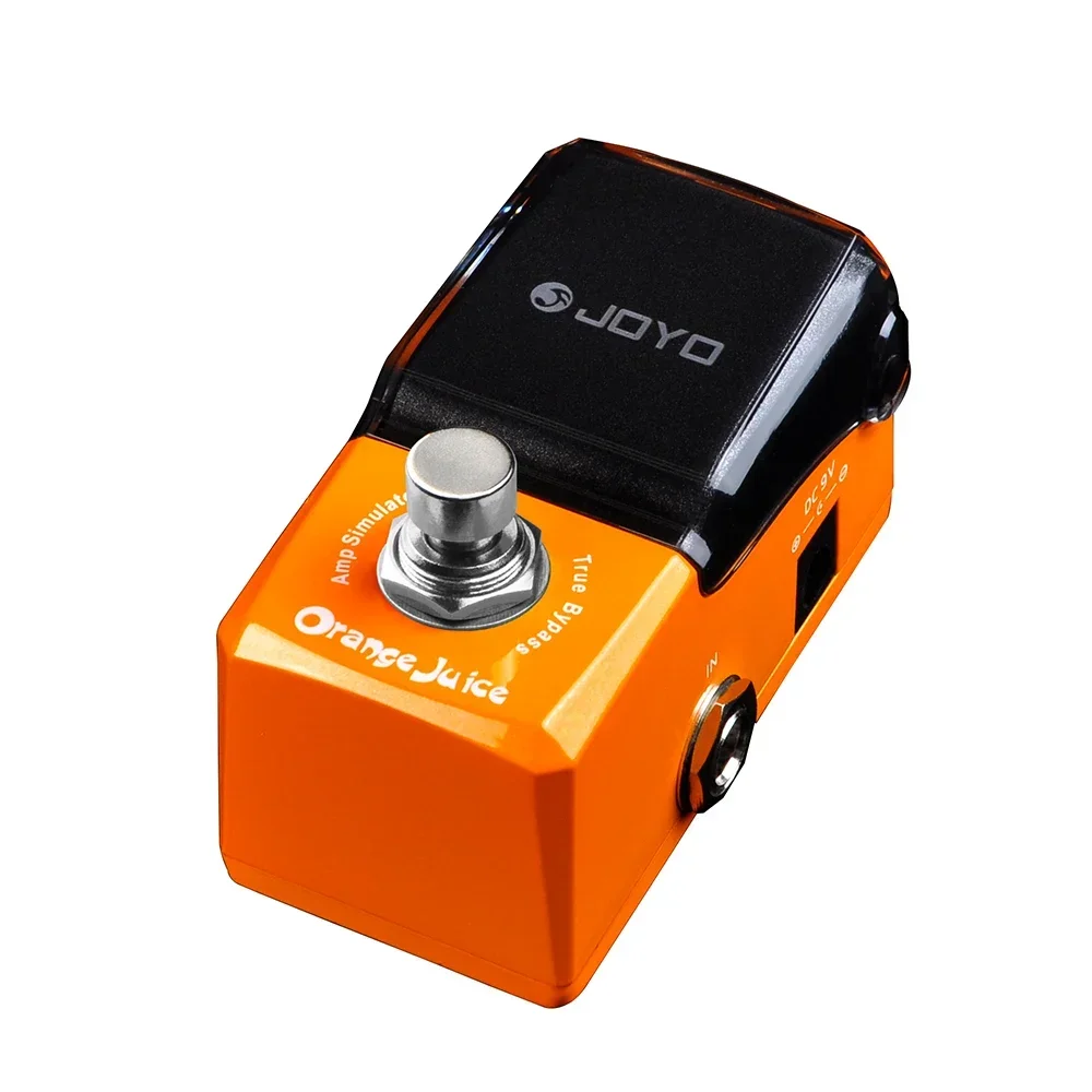 JOYO JF-310 ORANGE JUICE Guitar Amplifier Simulation Pedal Punk/Old Rock/British Pop Style Overdrive Guitar Effect Pedal