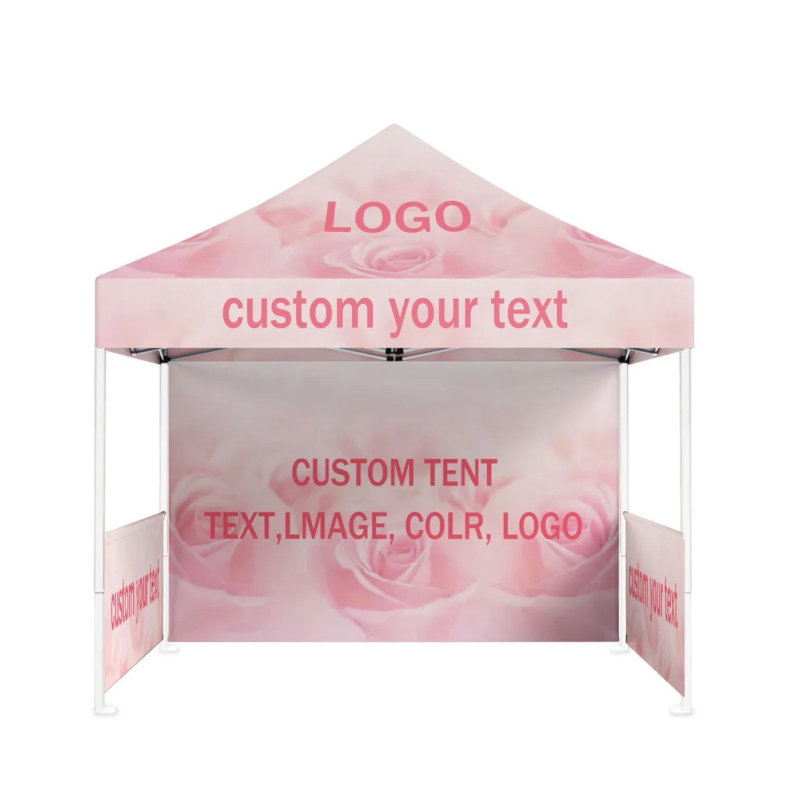 Exhibition Custom canopy tent 10x10 - personalized event tent wedding party expo design -