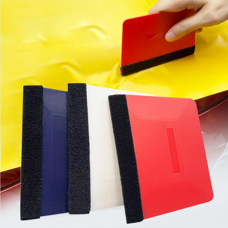 Auto Soft/Hard Card Rakel Trapez Vinyl Wrap Schaber Fenster Tönung Werkzeug für Fahrzeug Körper Film Aufkleber Flache gebogene Glasoberfläche
