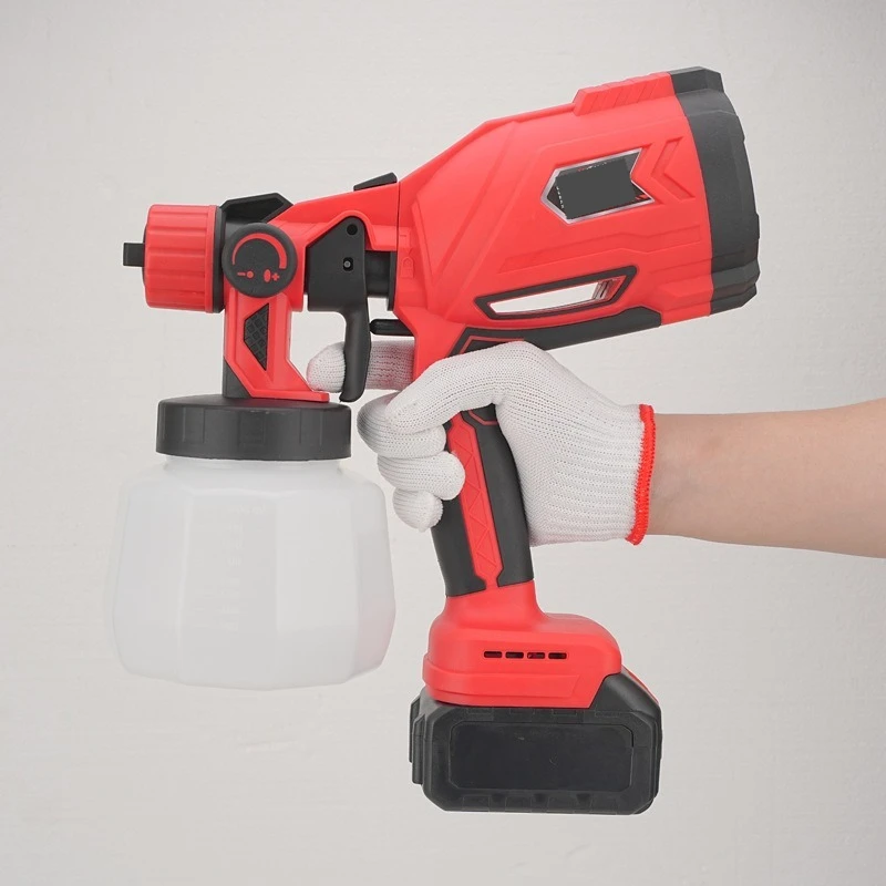 Electric spray gun latex paint spray gun lithium electric spray tool portable plug-in disinfection spray gun