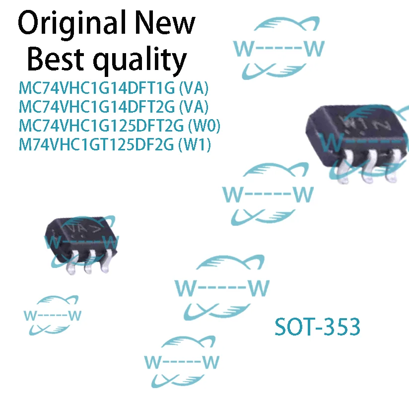 (10-50PCS) MC74VHC1G14DFT1G MC74VHC1G14DFT2G VA MC74VHC1G125DFT2G M74VHC1GT125DF2G W0 W1 Noninverting 3-State Buffer new ic chip
