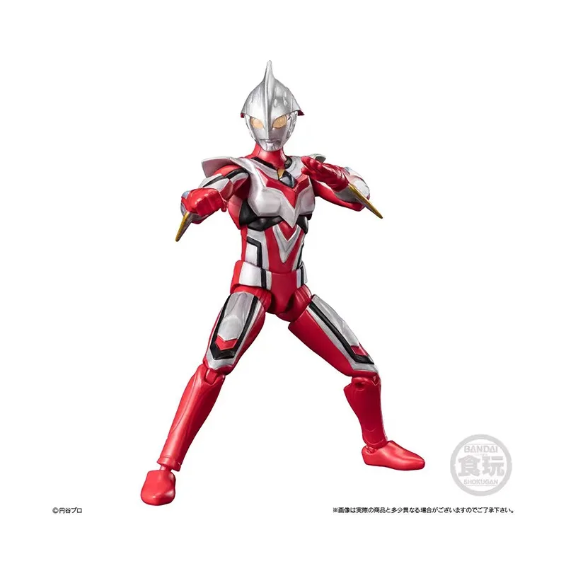 Bandai Original Ultraman Shokugan ULTRAMAN AR Galaxy Armor Taro Nexus Anime Action Figures Toys Model Kids Gifts for Boys Girls