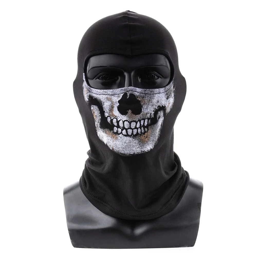 Motorräder Fahrrad Ski Schädel Sturmhaube Maske Cosplay Scary Ghost Gesicht Krieg Spiel Skelett Reiten Outdoor Kopfbedeckung Winddichte Masken