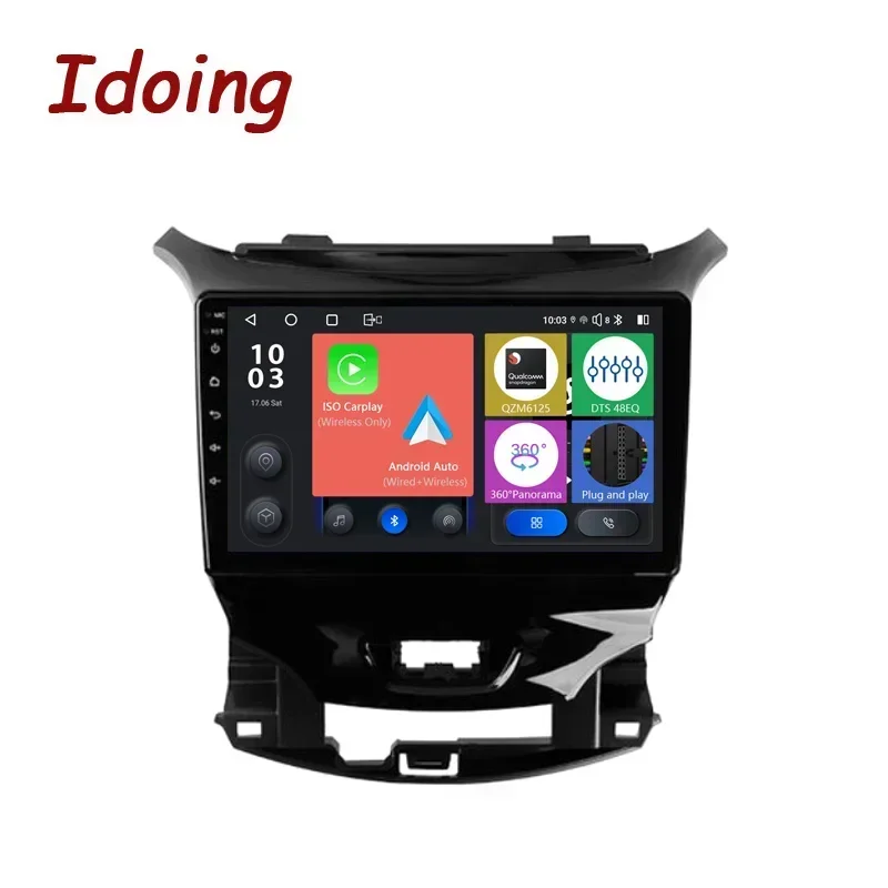 9Inch Car Stereo Android Radio Multimedia Player With Navigation GPS For Chevrolet Cruze 2 2015 To 2023 Head Unit 8G+128GAuto