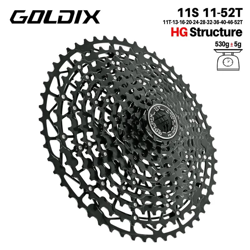 GOLDIX 超軽量 HGカセット 11-46T 12S GOLDIX 11 42t 46t cassette 11 speed ultralight 11-speed mtb