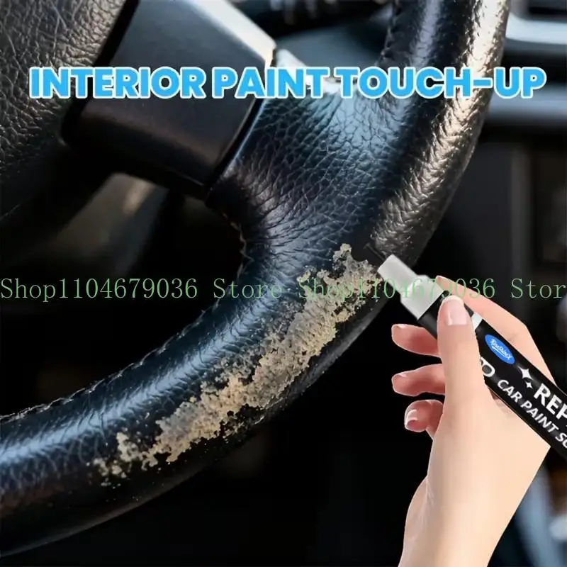 

652F Car Plastic Surfaces Paint Maintenance Pen Touch Up Pen Car Bumper Scratch Repair Paint Pen 10ml Vehicle Scratch Remover