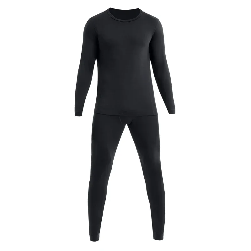 

Thermal pants men's long Johns plus fleece thickened inside to wear tight bottom cold proof thin cotton pants wool pants spring