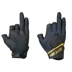 Anti-slip Fishing Gloves GL-112V Winter Elastic 3-Finger Cut Windproof and Warm Rock Fishing Gloves Waterproof Angling Gloves
