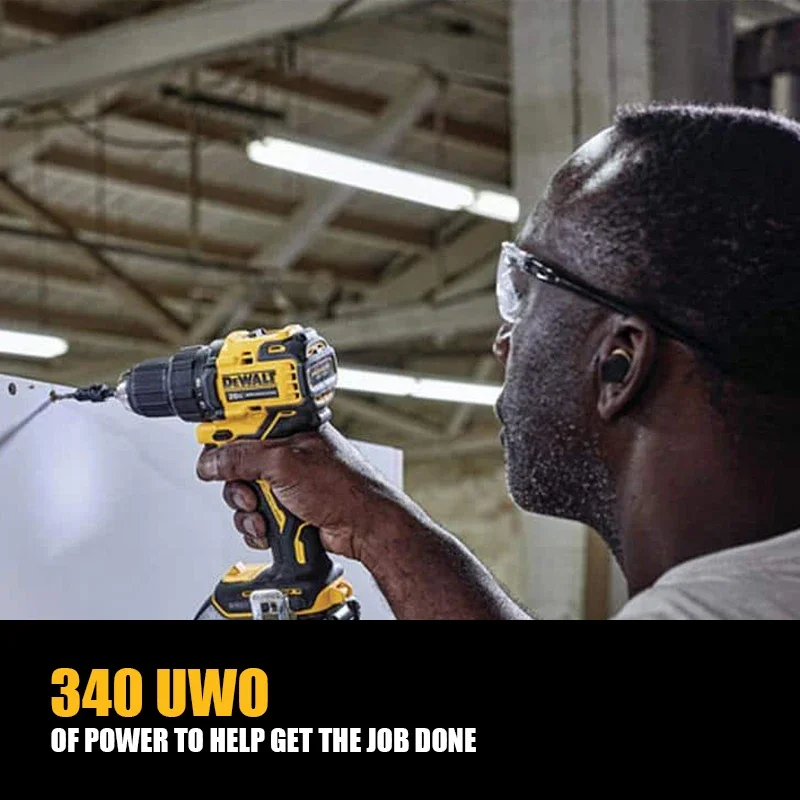 DEWALT DCD708 Brushless Cordless Compact 1/2 in. Drill Driver 20V Lithium Power Tools Bare Tool