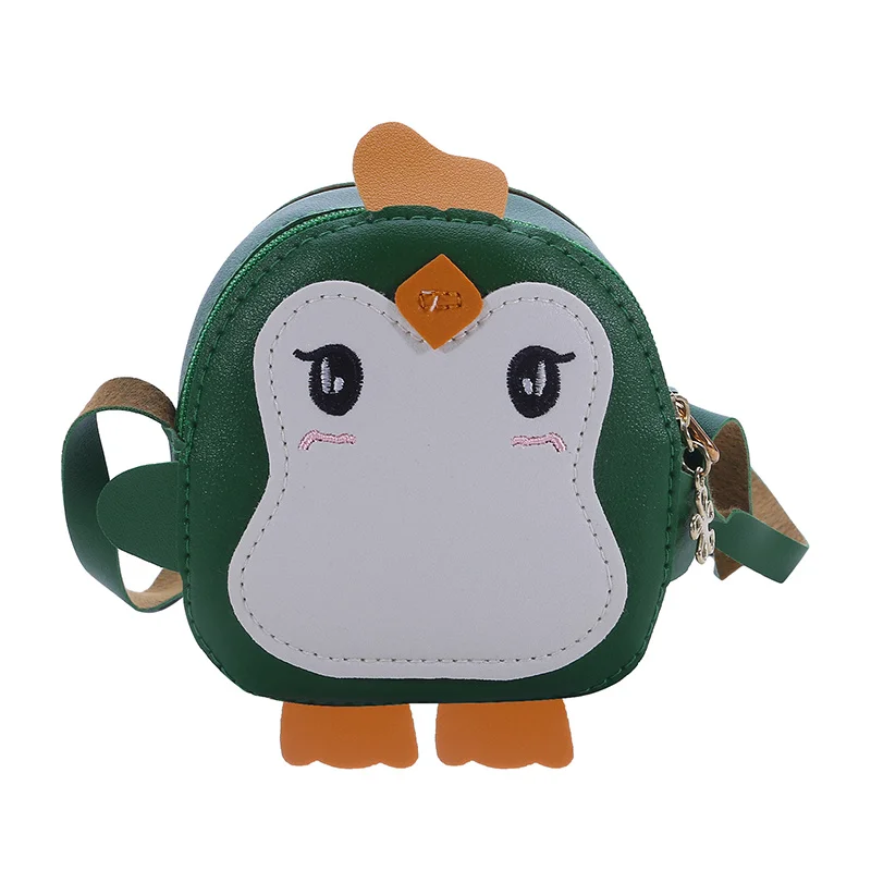 Animal Penguin Shape Shoulder Bag Kids Girls Crossbody Bag Cute Clutch Small Handbag Bags Small Messenger Bag