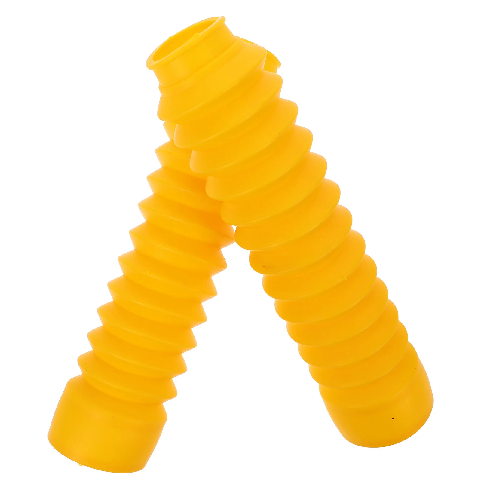 

Motorcycle Fork Cover Yellow Universal Fit Front Fork Gaiters Protector for Shock Absorber Dirt Bike Easy to Clean