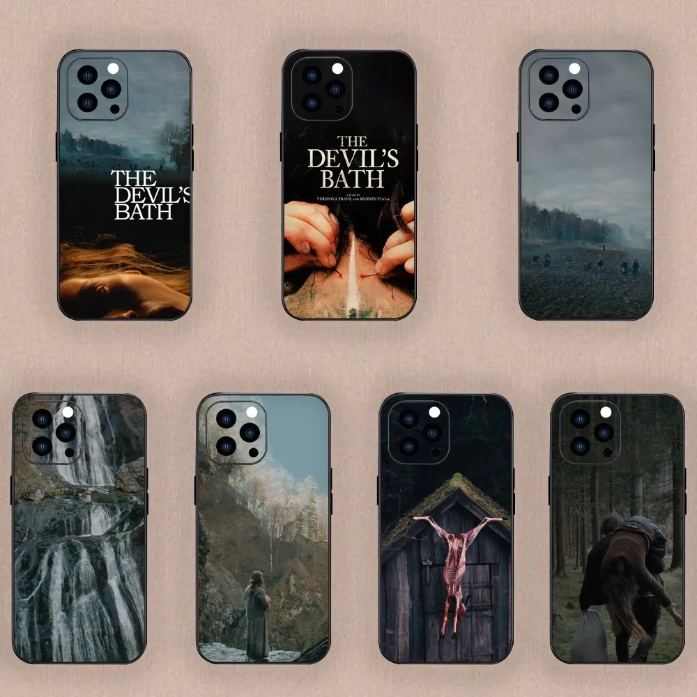 Movie The Devil's Bath Phone Case For iPhone Mini 11 12 13 14 15 Plus Pro Max XR XS Black Shell