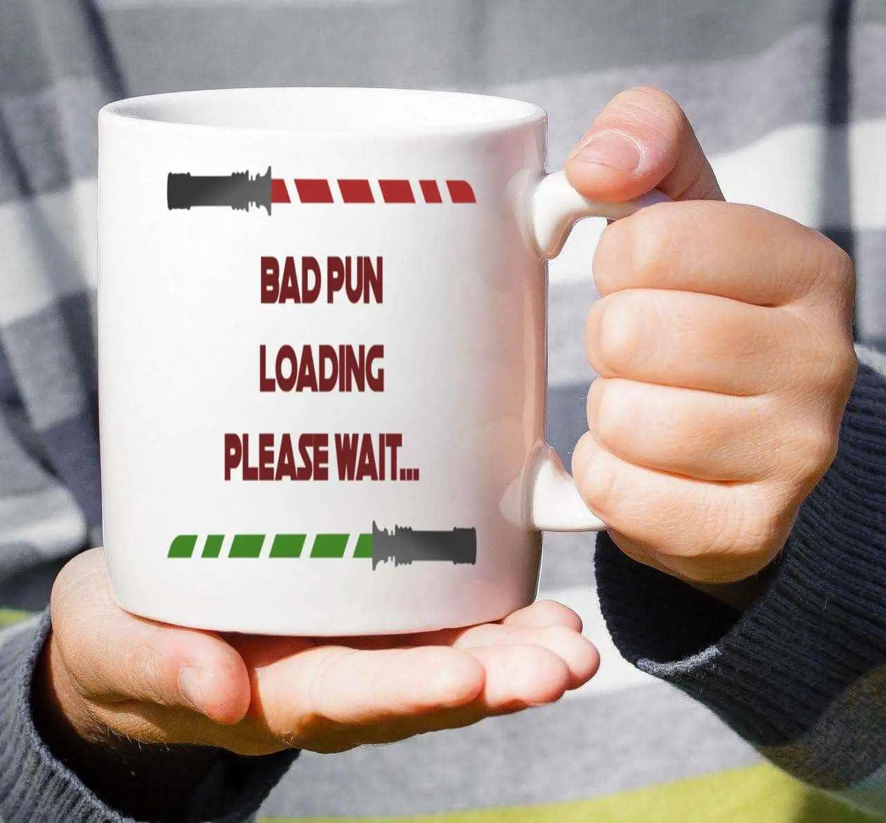 Gift Design Idea Humorous Gift for Young - Stylish Bad Puns - Gift Idea for Birthday or Anniversary - Brewing Up Some Laughs - 1