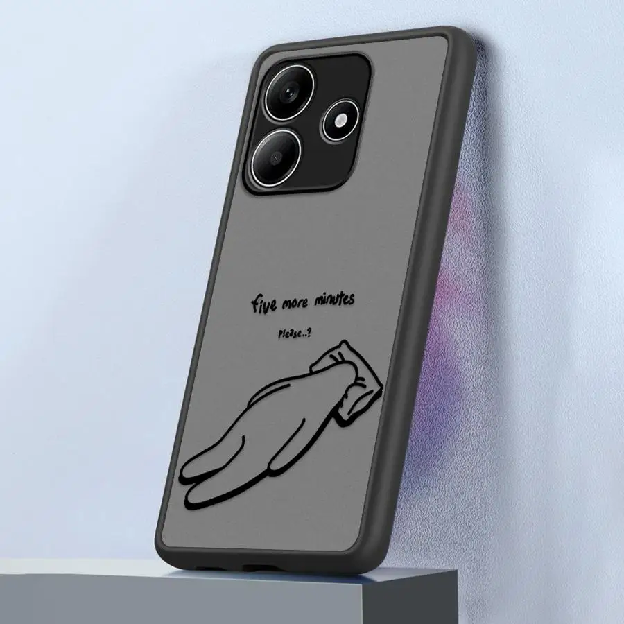 Case voor Xiaomi Redmi A4 9 A1 A2 Plus 14C K40 Pro 10 12C 13C Terug Telefoon Cover Interessante Kat