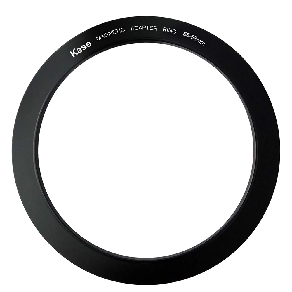 Kase Magnetic Filter Step Up Adapter Ring for 58mm Wolverine Magnetic Filters 37/43/46/49/52/55mm to 58mm, 52-58mm 49-58mm