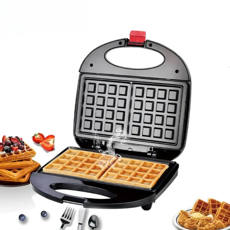 Electric Waffle Maker Iron Grill Sandwich Cake Maker Pancake Hamburger Panini Plate Machine Multibaker Kitchen Home-Appliance