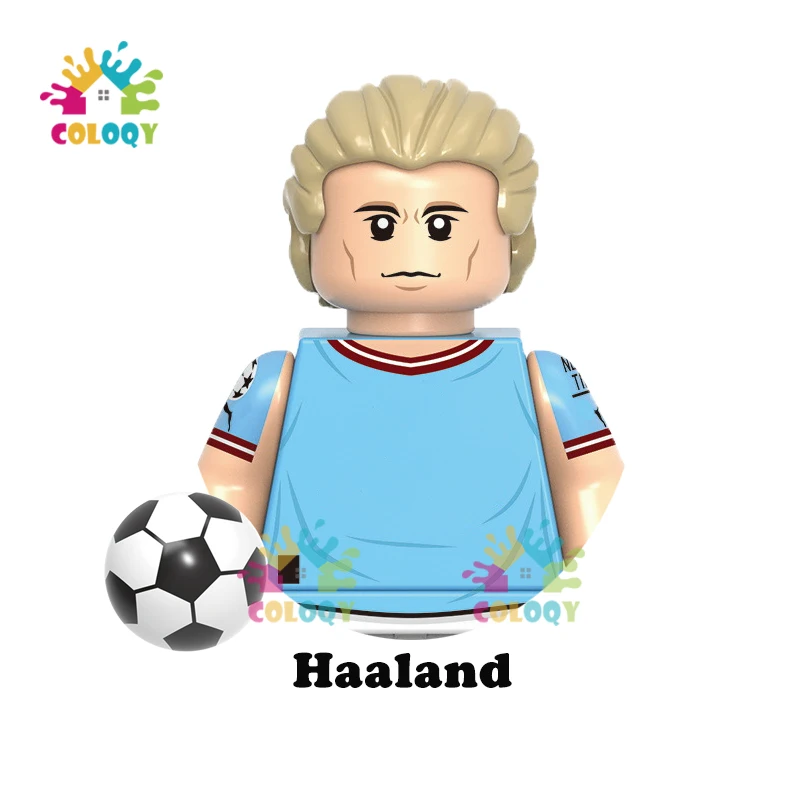 Kinderen Speelgoed Voetbal Sterren Bouwstenen Sport Speler Mini Actiefiguren Speelgoed Voor Jongens Kerstcadeaus