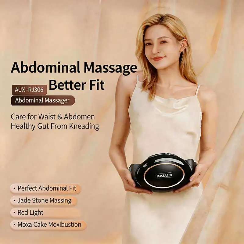 

JianYouCare abdominal massager electric stomach massage fit Human-like Kneading for waist back leg relieve stress healthy gut