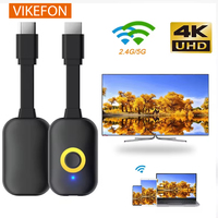 2.4G/5G 4K 1080P HDMI-Compatible Video Receiver Screen Mirroring Wireless Wifi display TV Stick Dongle Adapter for TV Projector