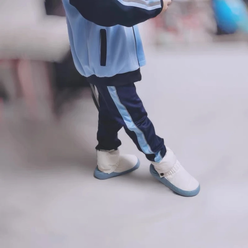 Thickened Dance Warm-up, Kids Adults Winter Soft Sole, Ballet Dance Warm Shoes, Girls' Practice with Velvet Ballet Cotton Shoes