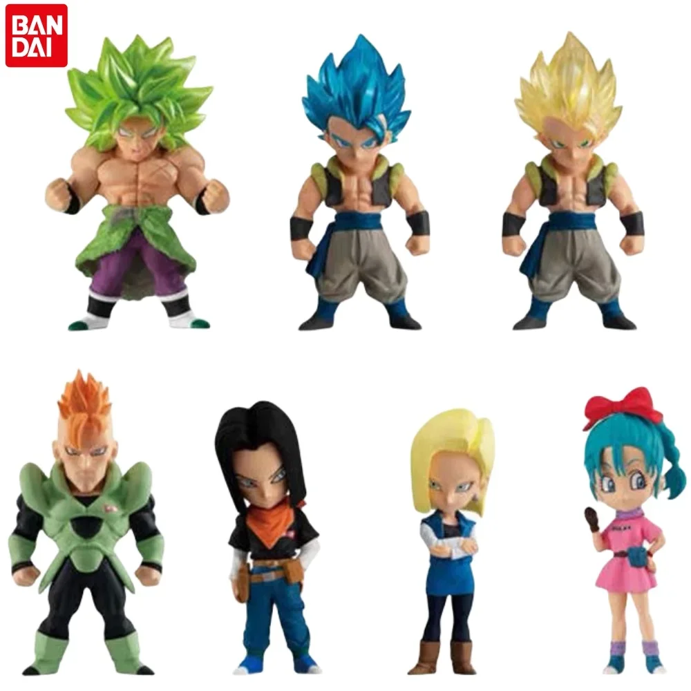 

Фигурки героев аниме Gacha Shokugan DRAGON BALL 12 7 Vegeta IV Broli Bulma Android 16 17 18, фигурки, игрушки, подарки для детей