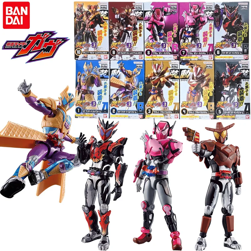 Bandai SO-DO genuino KAMEN RIDER GAVV GV3 figura de Anime Blizzard Sorbei forma juguetes de acción para niños niñas regalo modelo coleccionable