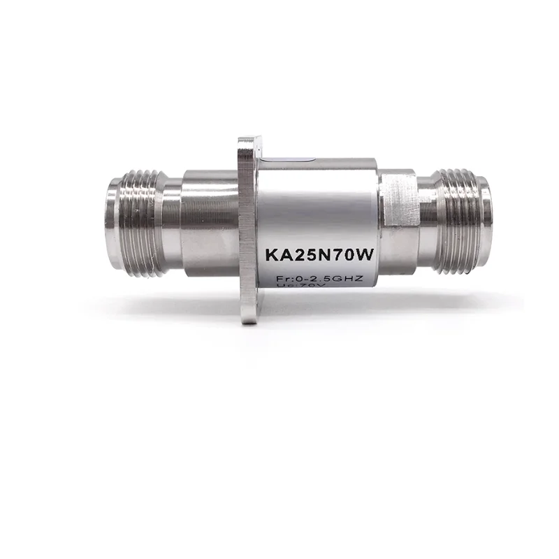 KA25N70W coaxial signal lightning arrester N-head dual mother antenna feeder signal lightning arrester radar lightning arrester