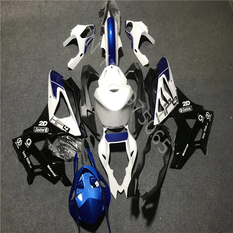 

Plastics bodywork for BMW S1000RR 11 14 white black blue Injection molding Fairing Kits for BMW S1000 RR 2011 - 2014 motorcycle