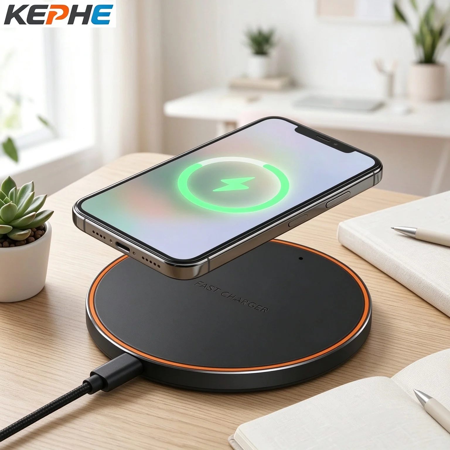 30W Fast Wireless Charger for iPhone 17/16/15/14/13/12 Pro Max, Samsung Galaxy S25‑S20, Huawei, Xiaomi, Google Pixel