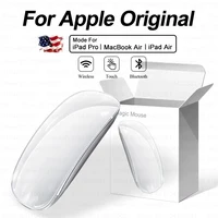 Ratón mágico inalámbrico Bluetooth 5,0 Original para Apple Macbook Pro Air Microsoft Laptop Mac Tablet PC iPad ratón táctil ultrafino