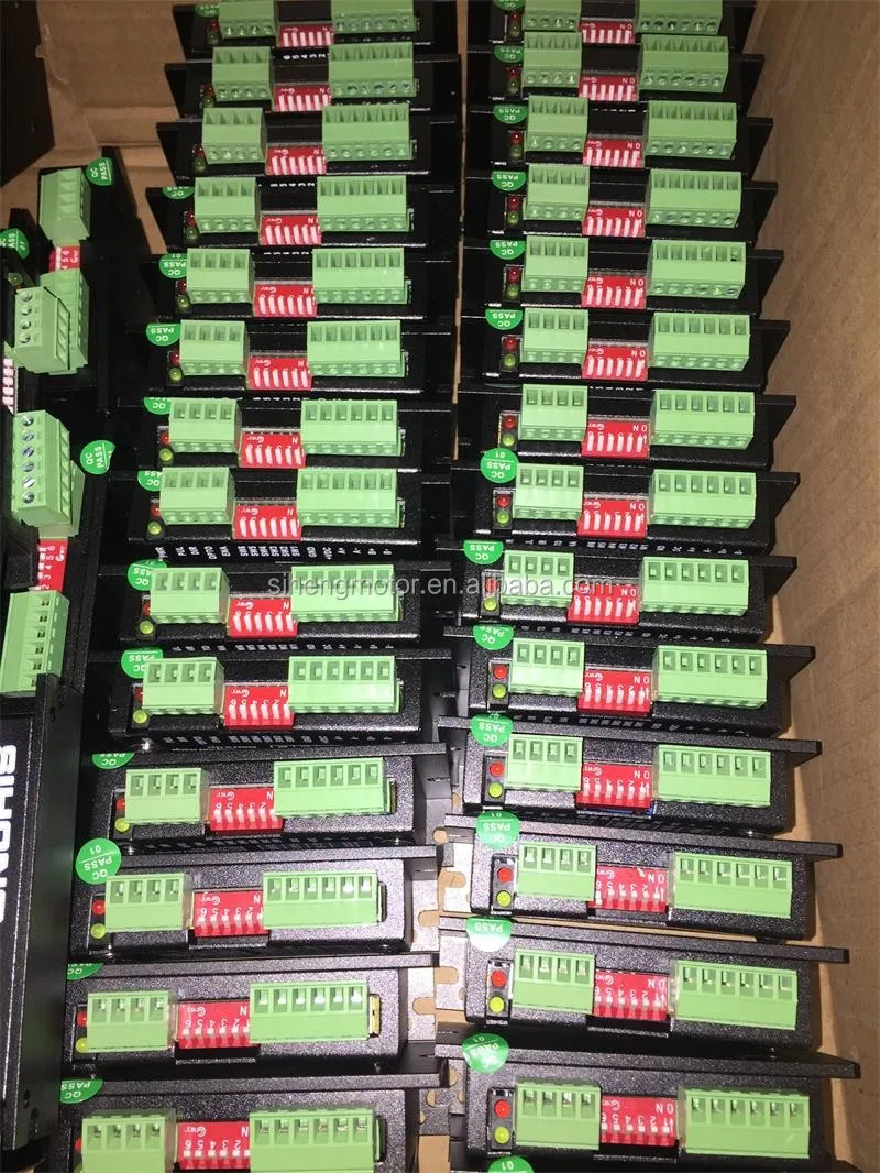 ตัวควบคุมมอเตอร์ดีซีแบบพัลส์ 5V 24V รุ่น SH215-C Nema14 Nema17 ของโรงงานซีเฮง มอเตอร์ ปี 2024 ได้รับการรับรองมาตรฐาน CE