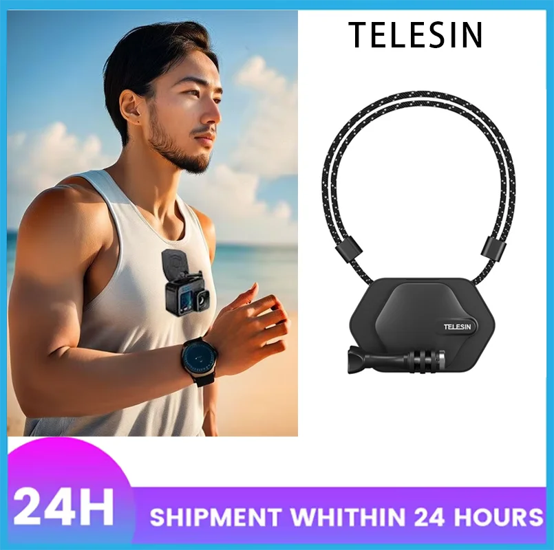 

TELESIN Magnetic Action Camera Quick Release Bracket Gopro Accessories Release Bracket for GoPro Hero Insta 360 DJI Mobile Phone