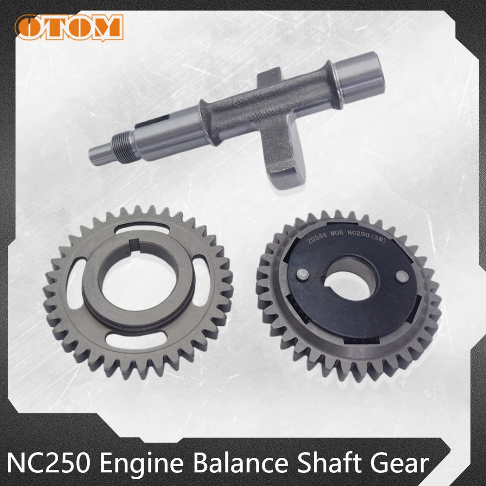

Motorcycle Engine Balance Shaft Driven Gear Parts For ZONGSHEN NC250 ZS177MM 250cc 4 Stroke BSE KAYO K6 ZUUMAV KEWS K16 K23 K20
