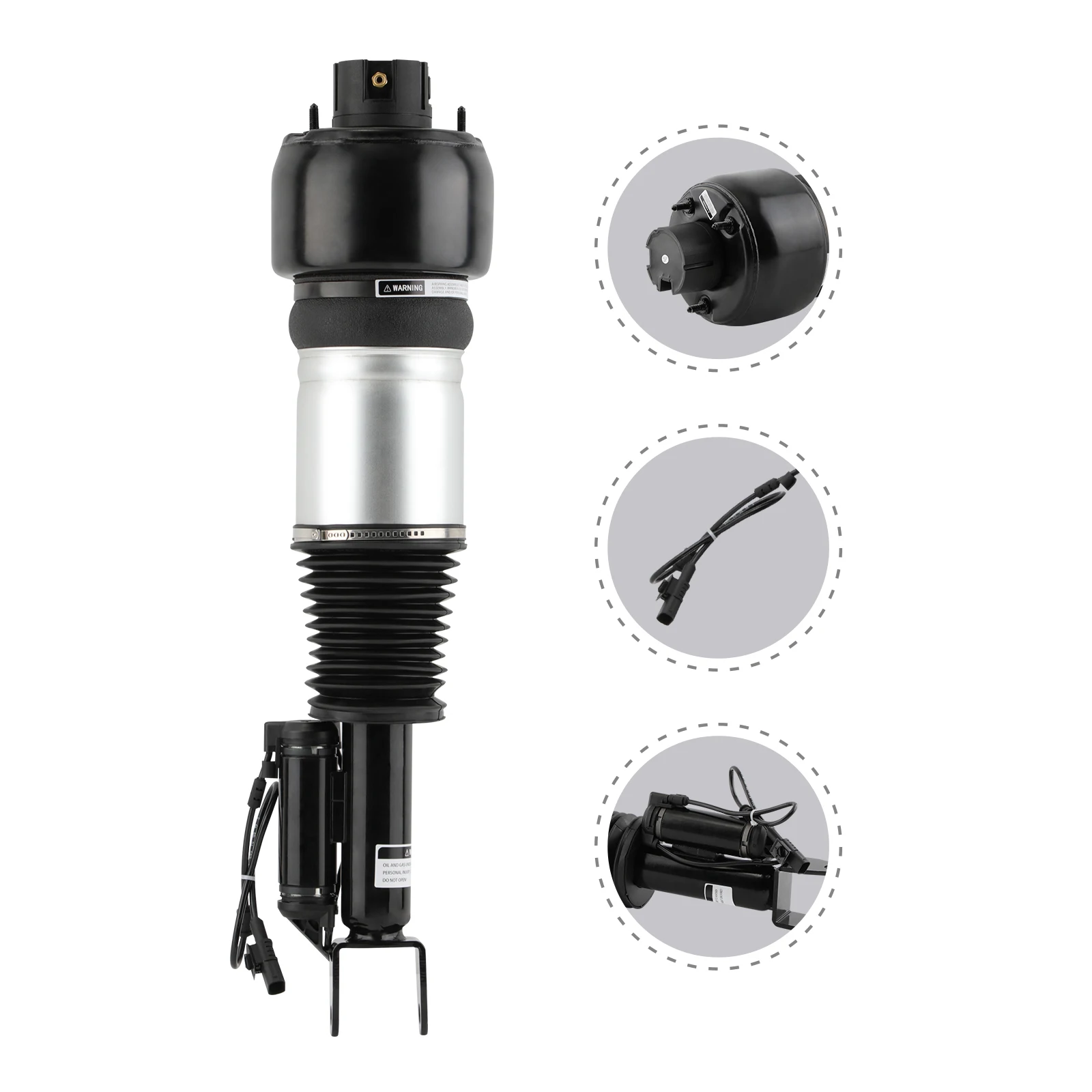 

MaXpeedingrods Air Suspension Bellows Bag for Mercedes-Benz CLS W219 CLS55 CLS63 AMG 2113205538 2113206513