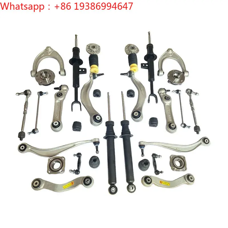 For Auto Front Rear Control Arm Tie Rod End Ball Joints Air Spring Bag Shock Absorbers Suspension Kit Suitable for  Mercedes