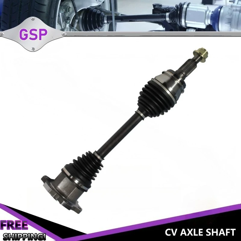GSP 1x CV Axle Assembly CV Axle Joint Shaft Assembly Front for Cadillac Escalade 2007-2020 OE15185911 RWD & 4WD 6.2L 6162CC 376Cu. In. V8 FLEX OHV Naturally Aspirated