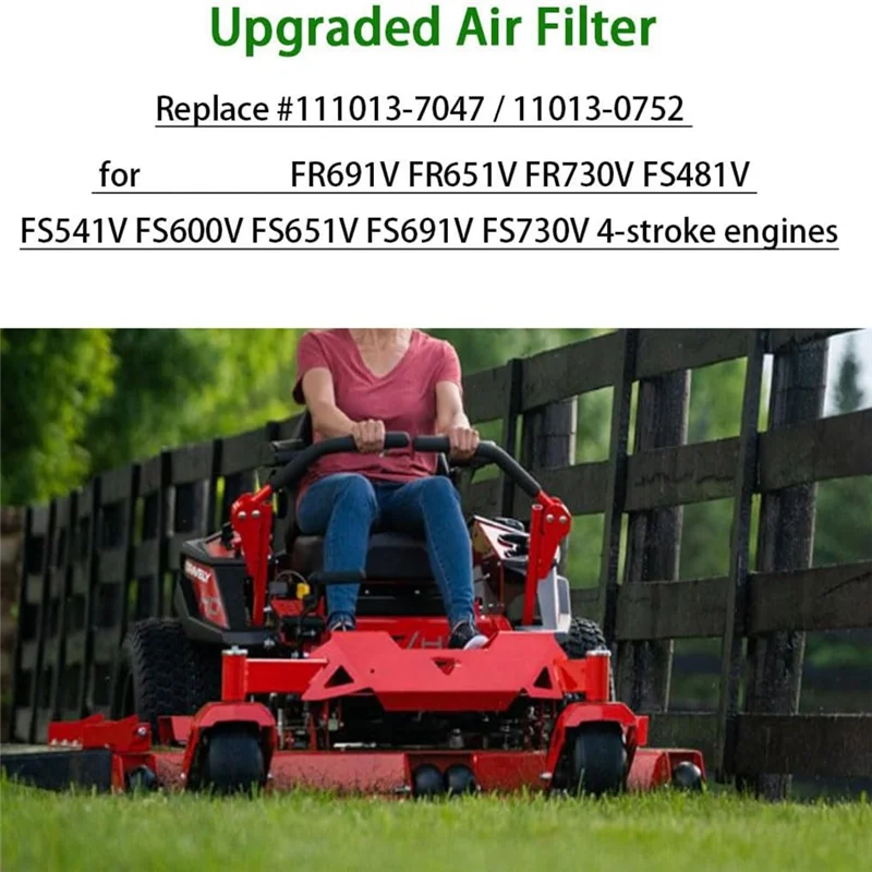 

FR730V Oil Filter 11013-7052 Air Filter FR691V Tune Up Kit For Kawasaki FR651V FR730V FS481V FS541V FR651V 11013-7052 Air Filter