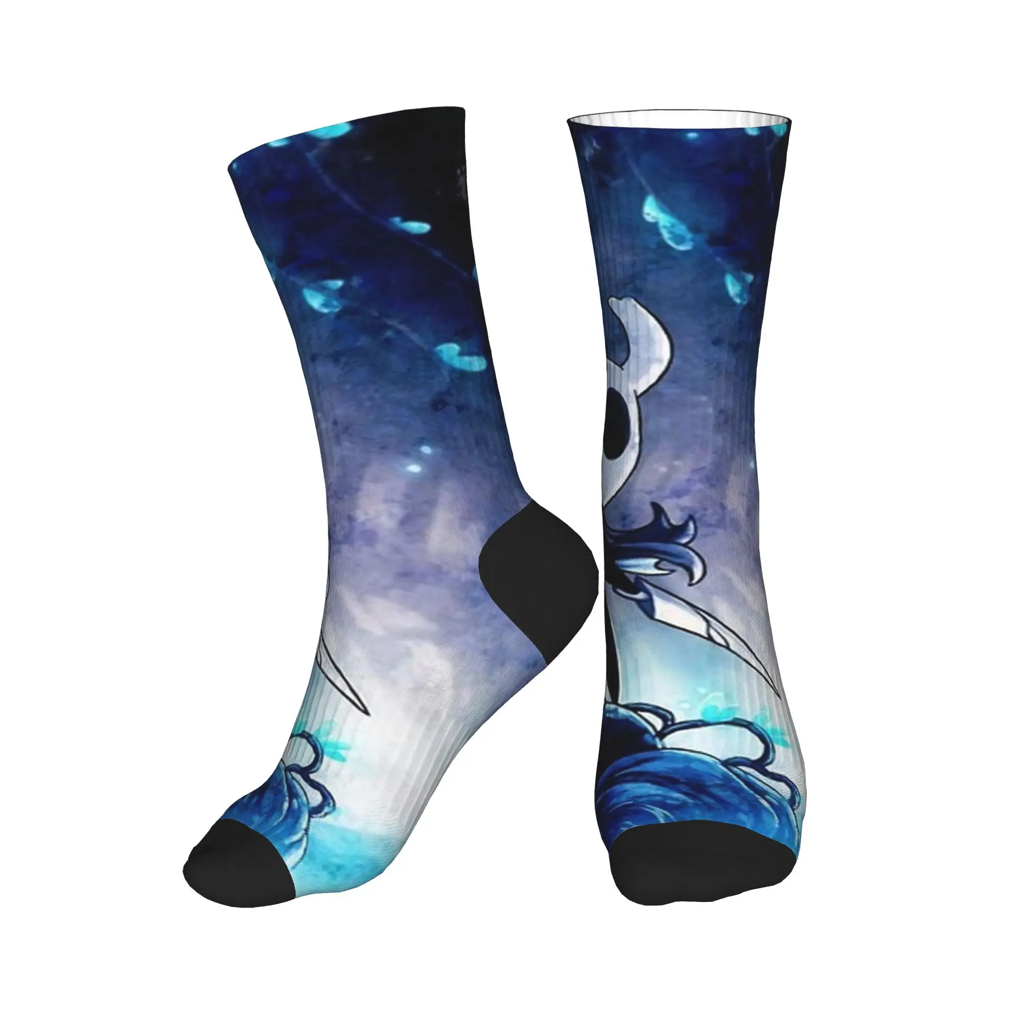 Hollow Knight Lifeblood Socks  Kawaii Stockings Adults Men Soft Breathable Running Socks Winter Graphic Anti-Slip Socks