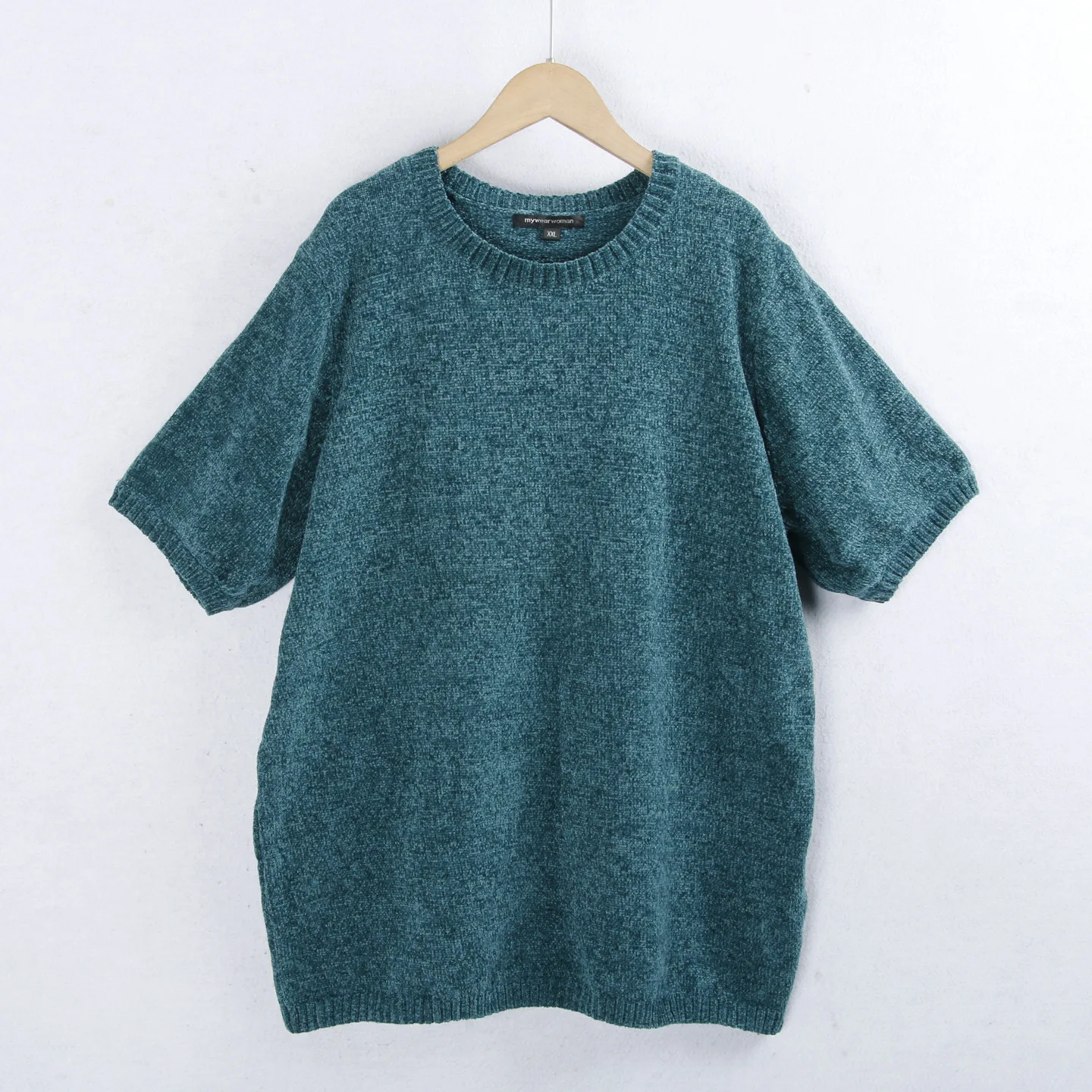 

Зимний женский круглый свитер Ne ort Sve, однотонная внутренняя одежда, вязаный топ большого размера, простой дизайн Sli