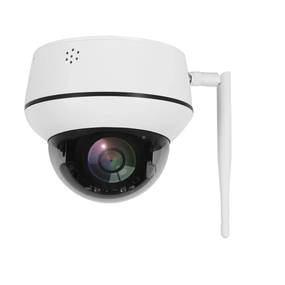 Wifi PTZ IP Camera 5MP 4X Optical Zoom Wi-Fi Security Outdoor CCTV Surveillance Speed Dome Video Camera CamHi APP