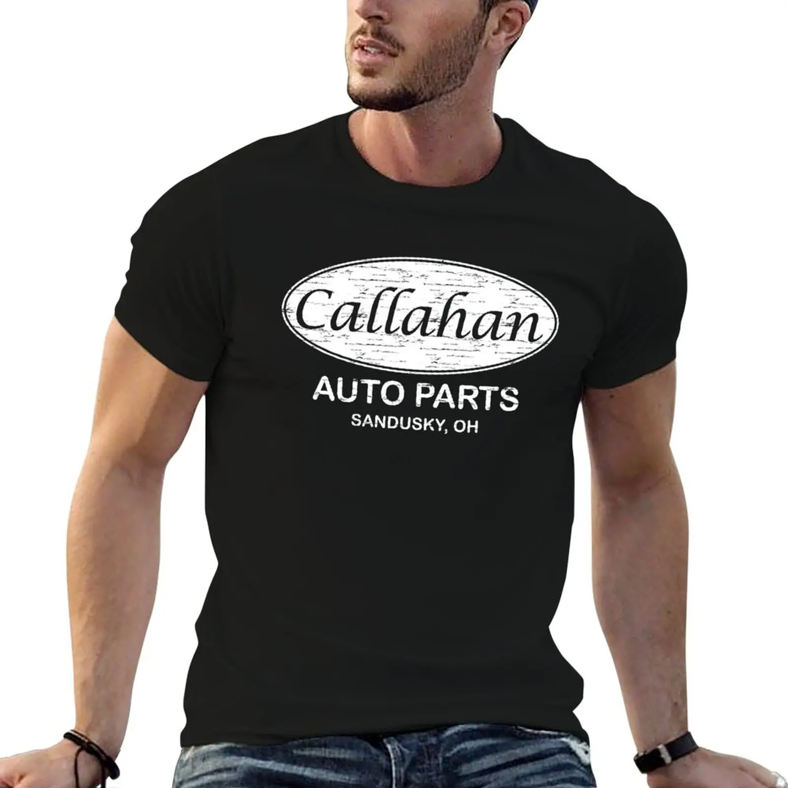 Callahan Auto Parts T-Shirt Trendy Casual Short Sleeve Shirt