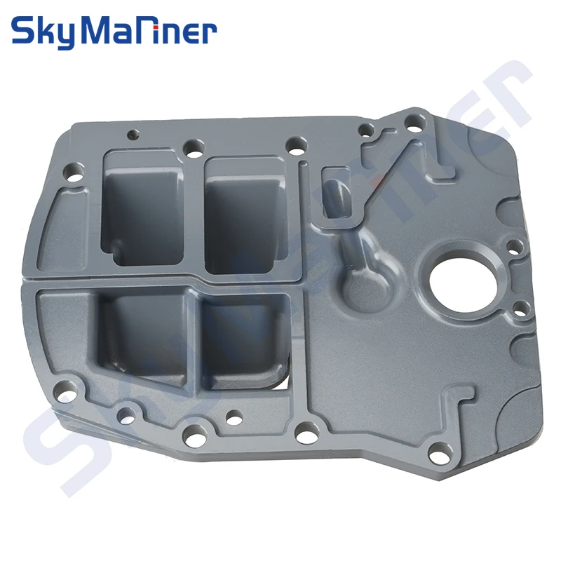 6F5-41137 Guide Exhaust Plate For Yamaha Outboard Engine 2 Stroke 40G 40J Series Partsun T36-00010001 6F5-41137-02-CA