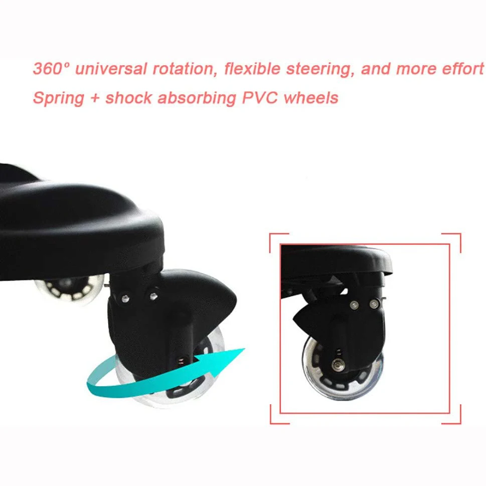 Stroller ADAPTOR FOR THE SECOND CHILD, BUGGY BOARD WITH REMISSIBLE SATE, 2 wheels, 25 kg capacity, universal